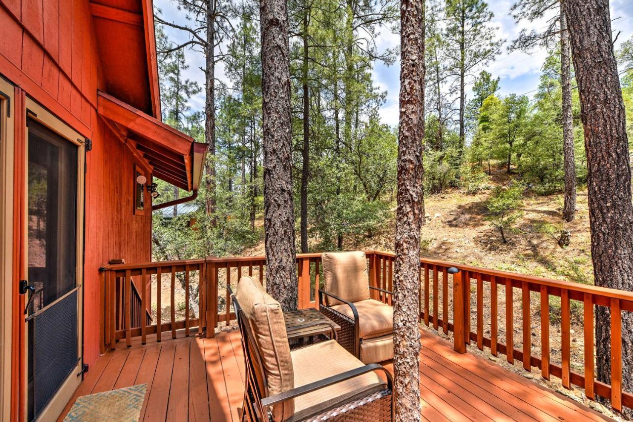 Prescott Cabin With Beautiful Forest Views And Deck! Luaran gambar