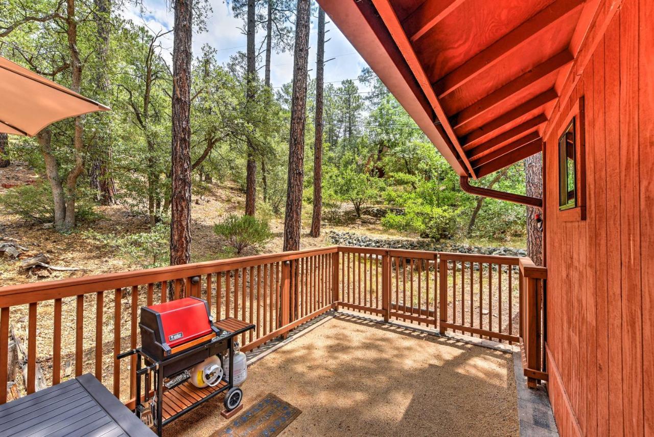 Prescott Cabin With Beautiful Forest Views And Deck! Luaran gambar