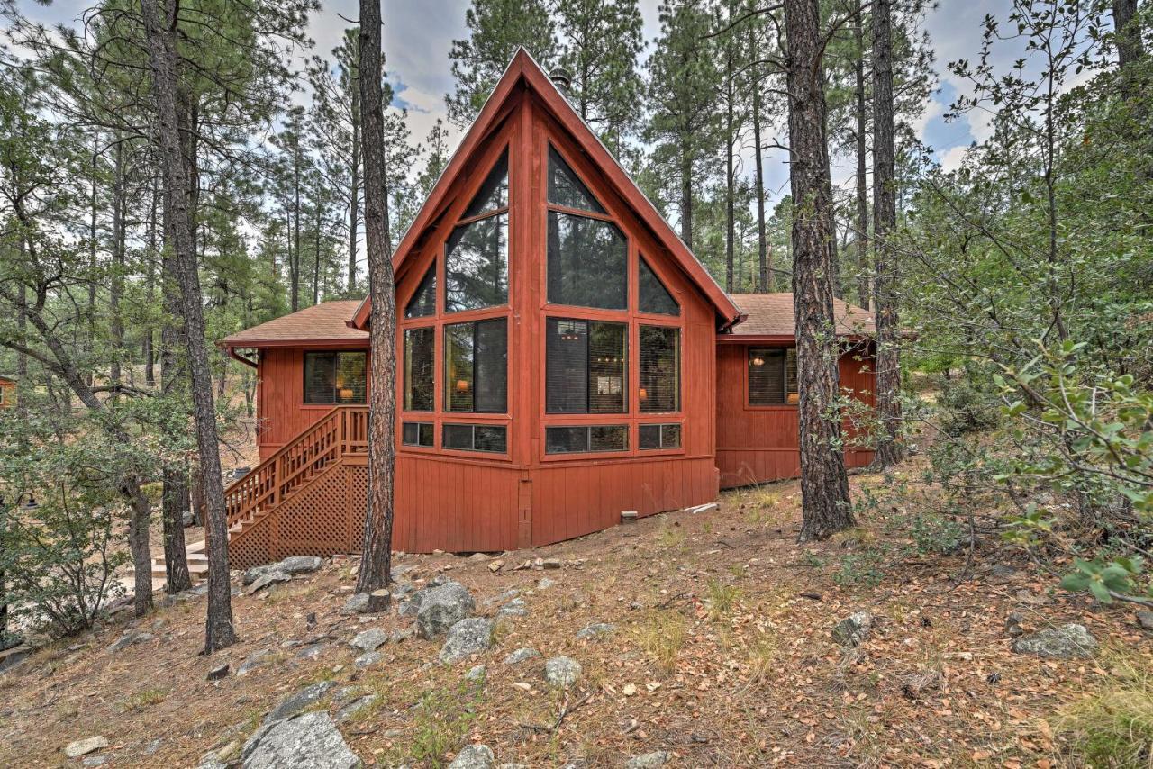 Prescott Cabin With Beautiful Forest Views And Deck! Luaran gambar