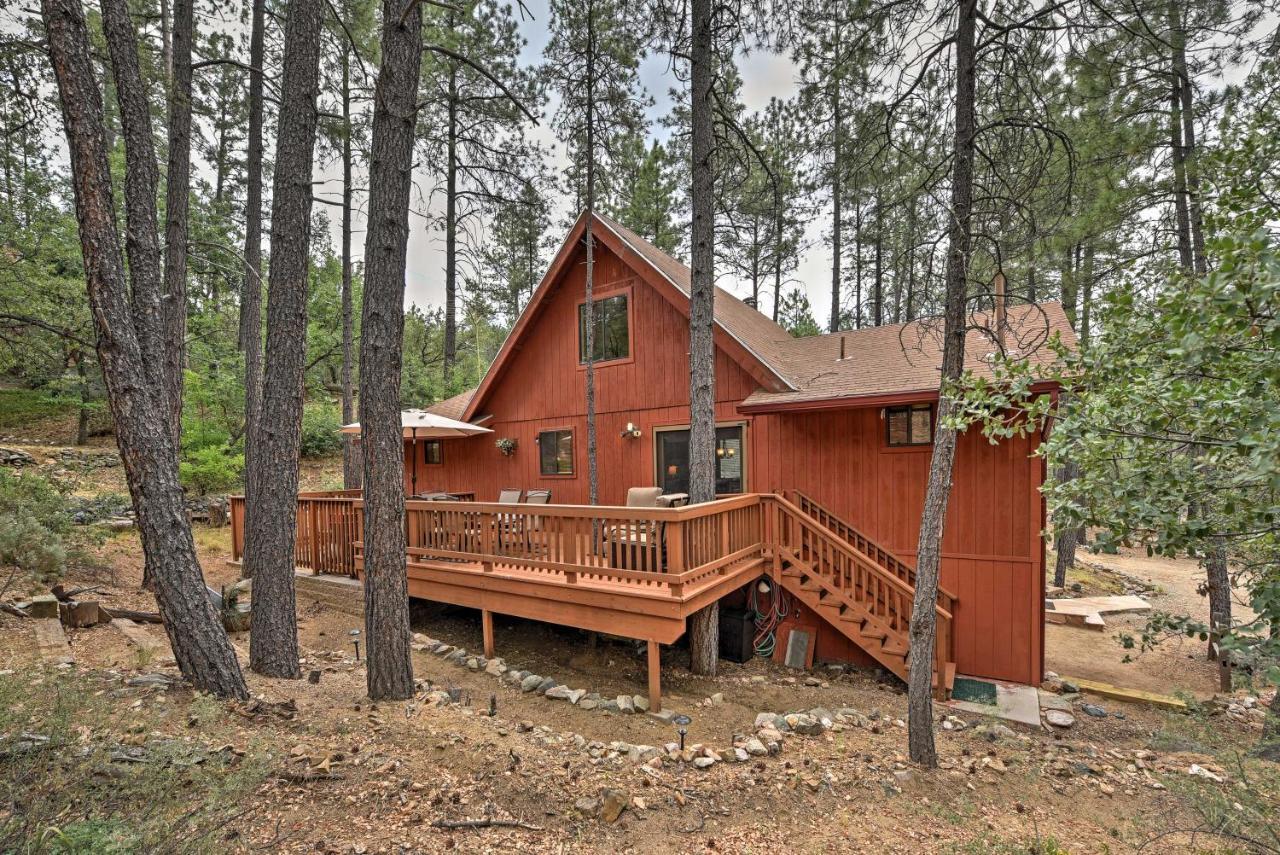 Prescott Cabin With Beautiful Forest Views And Deck! Luaran gambar
